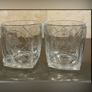 2 Crown Royal Lowball Glasses